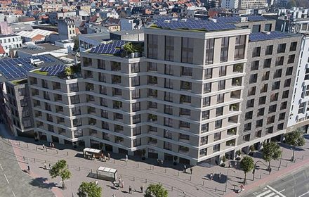 Bouwen van een hotel 84 kamers en 67 appartementen te Antwerpen